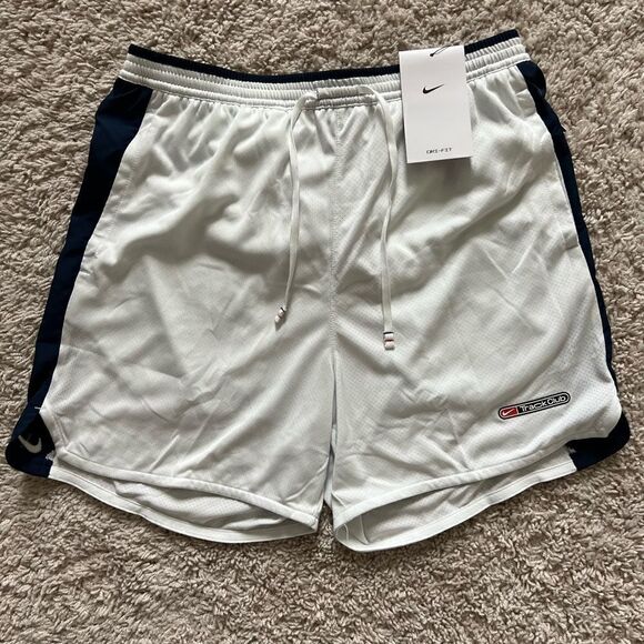 Nike Track Club Dri-FIT 5” Brief-Lined White Running Shorts - Picture 9 of 16